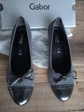 Steel Grey Leather Gabor