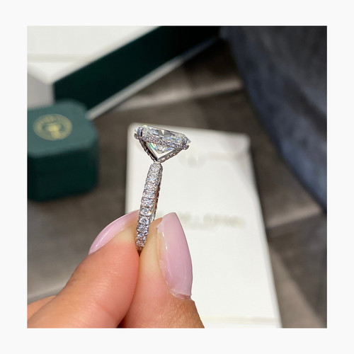 Diamond oval ring igi - diamond,