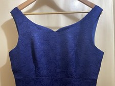 lindy bop dress size 12 blue 