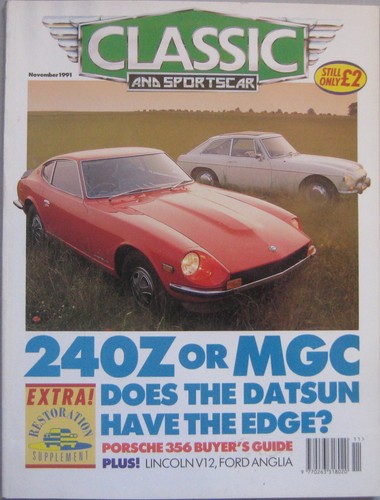 Classic and sportscar 1991 - classic, 11/1991