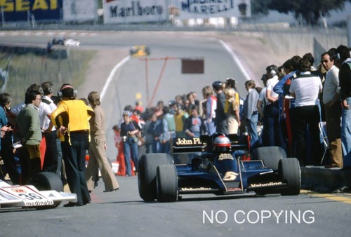 Mario andretti lotus pits - mario, 78