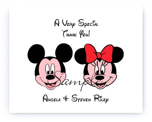100 personalized disney mickey - 100,