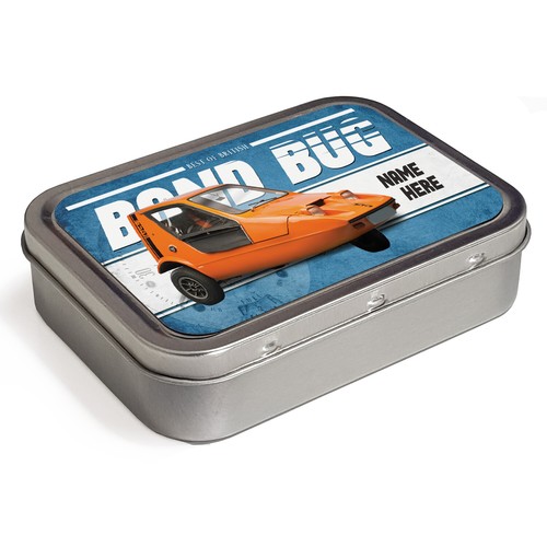 Personalised tobacco tin bond - tobacco,
