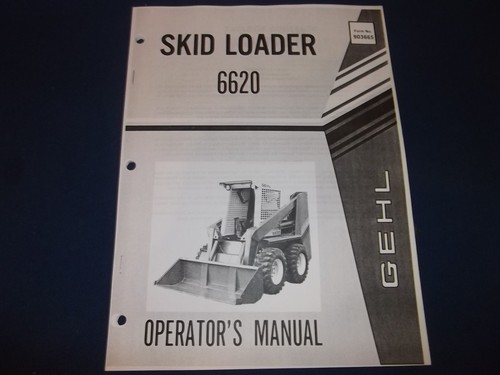 Gehl 6620 skid steer - 6620,