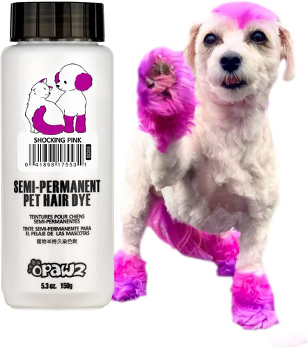 Semi permanent dog hair dye - semi-permanent,