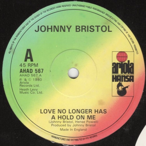 Johnny bristol love no - bristol,