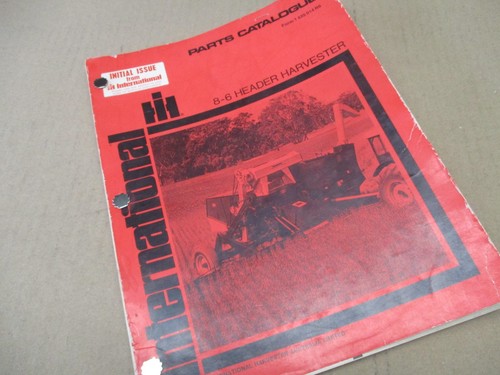 International harvester 6 - harvester, 8-6