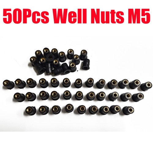 50pcs well nuts - m5,