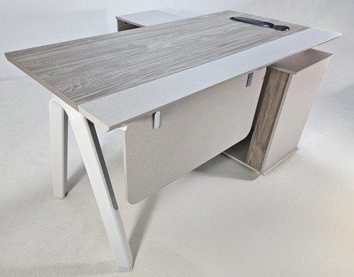 Modern corner office desk with - desk,