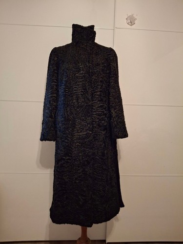 Vintage long black real - black,