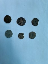 6 Low Grade Roman Coins 