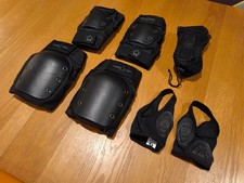 Adult Skate Scooter Safety Pad Set Protec Knee/Elbow, G-Form Ankle, Soared Wrist