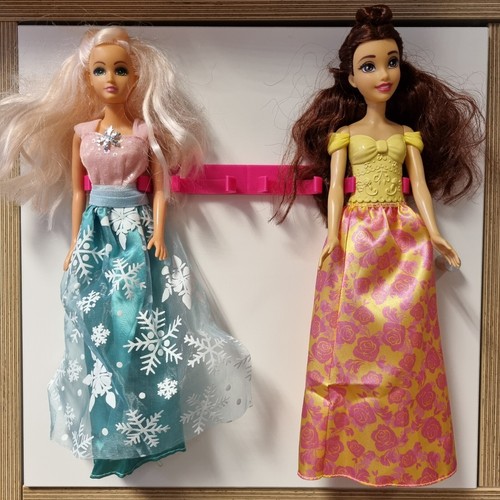 Barbie wall mount display - wall,