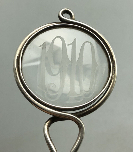 Edwardian silver letter opener - silver,
