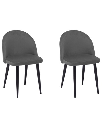 Set velvet dining chairs - 2,