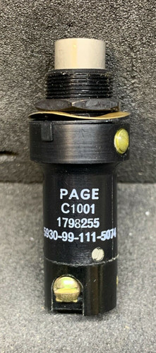 Aircraft push switch - push,