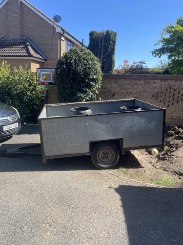 Large heavy duty trailer - heavy-duty, /