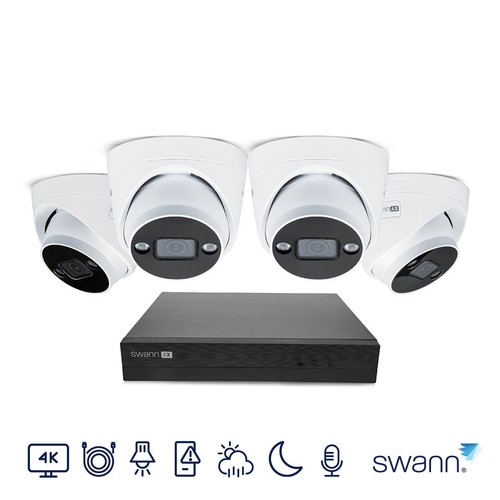 Swann nvr channel 4 x - 4k,
