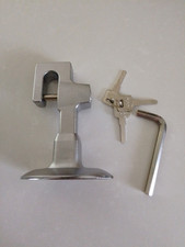 Universal Car Brake Clutch Pedal Lock Anti-Theft Security Device Stainless Steel