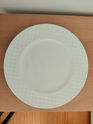 Wedgewood dinner plates white - wedgewood,