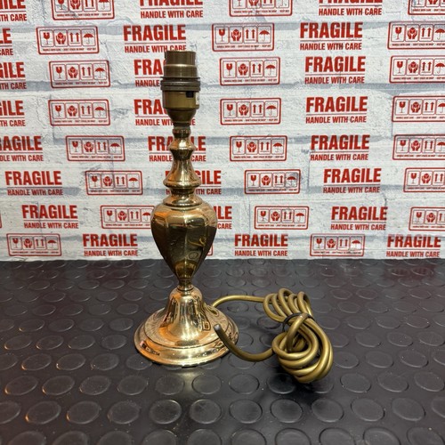 Vintage brass table lamp - vintage,