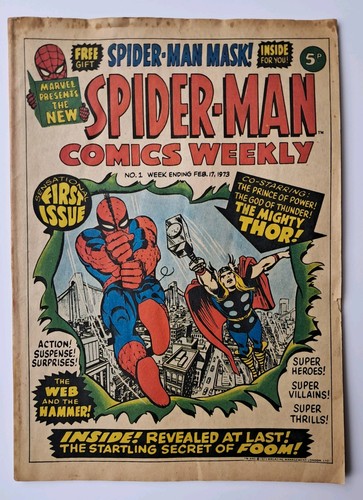 Spider man comics weekly 1 - spider-man,