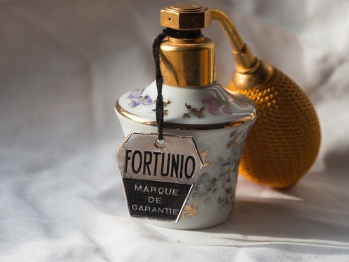 Vintage porcelain perfume - porcelain,