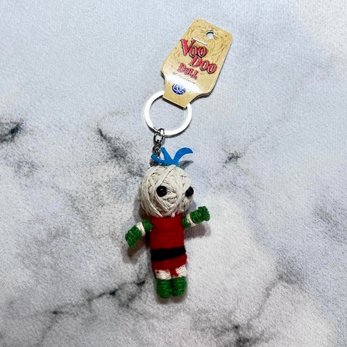 String voodoo doll - voodoo, keyring