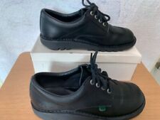 Kickers Classic Kick Lo Men's Black Leather Shoes Size  UK 8 (42)