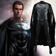 The Black Superman Jumpsuit