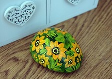 Hand painted stone keepsake - stone,