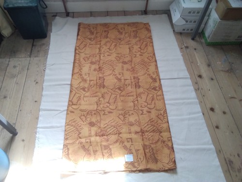 Silk offcut from genuine