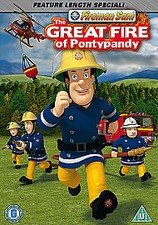 Fireman Sam: The Great Fire of Pontypandy DVD (2010) Fireman Sam cert U