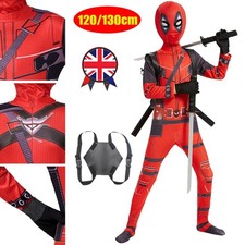 Deadpool Costume Cosplay Kids