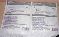 Cardinal Health T.E.D. Knee Length Anti-Embolism Stockings x 2  Med Size C (b)