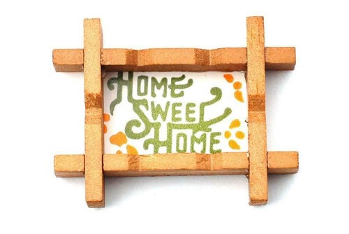 Dolls house home sweet - home,