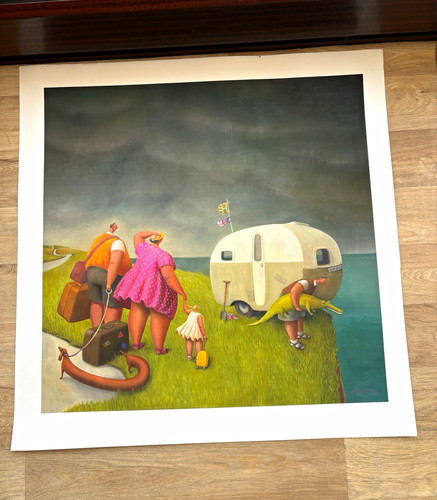 Art print wish you were - print, ‘wish