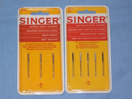 Singer sewing machine needles - singer,