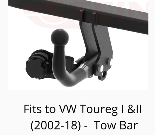 Swan neck tow bar for - swan,