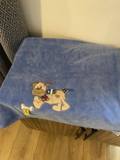 TAGGIES Blue Puppy Dog Baby