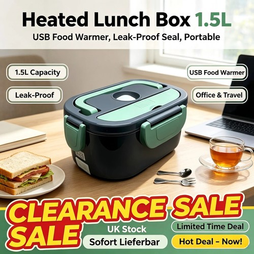 Heated lunch box - lunch, usb