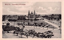 POSTCARD - MALTA - PANORAMA OF
