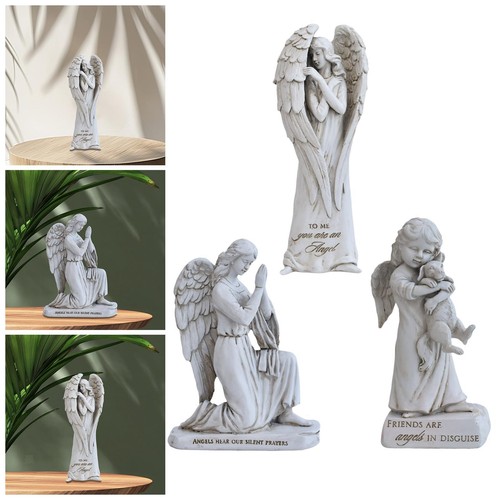 Praying angel figurine - praying,