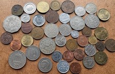 Mixed World Coins, vintage