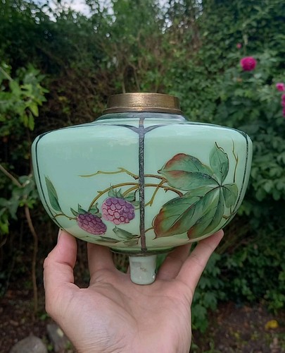 Antique vaseline green - green, painted