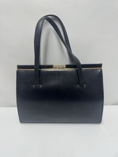 vintage black patent leather