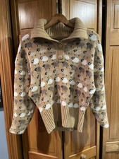 Zara Lamb Sweater With Collar