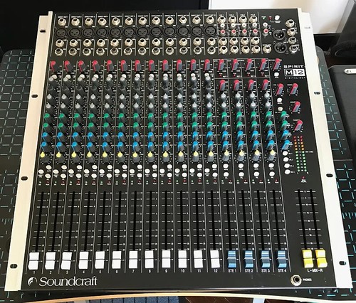 Soundcraft spirit m12 mixing - spirit,