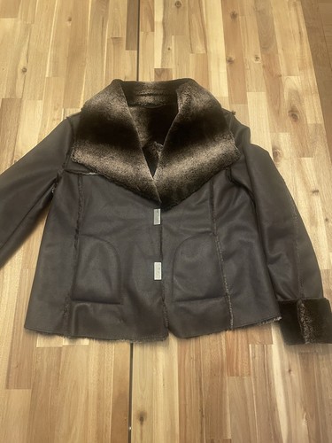 Gil bret suede jacket fur - bret,