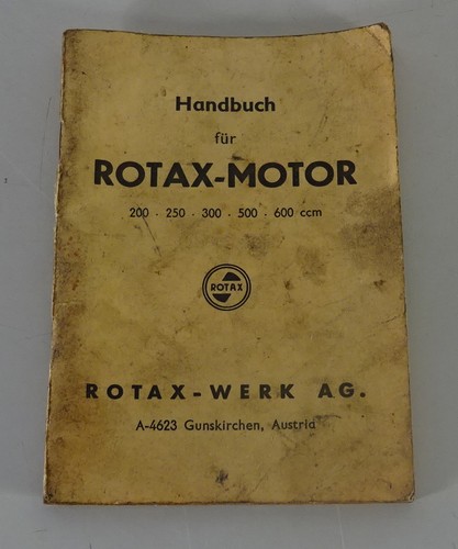 Rotax engine operator manual - engine,